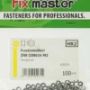 Fix Master kuusiomutteri M3 sinkitty 100kpl
