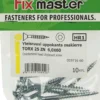 Fix Master yleisruuvi uppokanta osakierre 6X60 torx25 sinkitty 10kpl