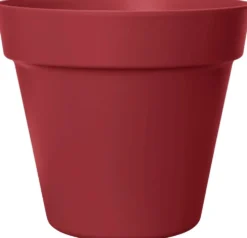 Florus ruukku Paris 30cm syvä punainen
