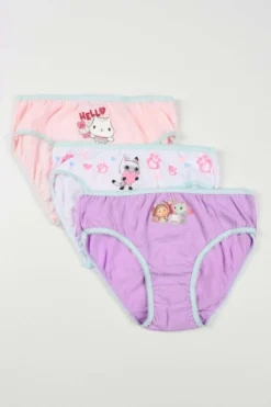 Gabby's Dollhouse lasten alushousut 3 kpl