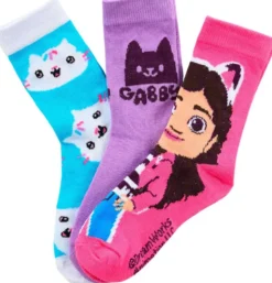 Gabby's Dollhouse lasten laadukas sukka 3 paria