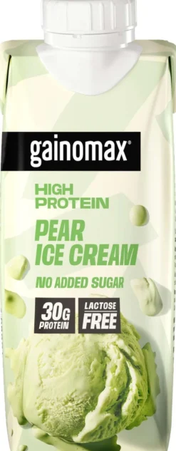 Gainomax High Protein Pear Ice cream Proteiinijuoma 250 ml