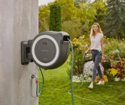 Gardena Seinäletkukela PowerRoll XL 35 m valkoinen