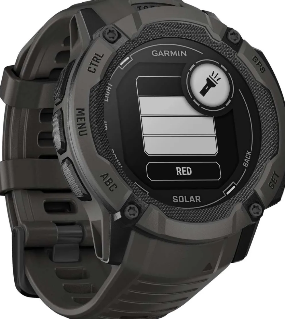 Garmin Instinct 2X Solar grafiitinharmaa GPS-älykello