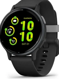 Garmin Vivoactive 5 musta ja grafiitinharmaa kehys