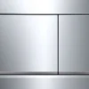 Geberit huuhtelupainike Duofix Omega 30 kromi-mattakromi