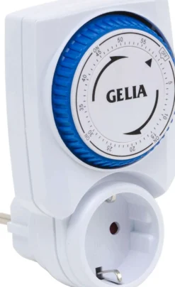 Gelia ajastin 0-60min maadoitettu