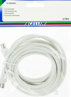Gelia antennijohto liittimillä 3,75 m