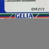 Gelia hattu R15 messinki