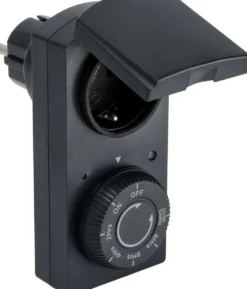 Gelia hämäräkytkin ajastimella 2-8h IP44 plug-in
