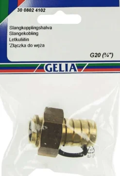 Gelia letkuliitin siäskierre R20x19mm