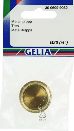 Gelia tulppa R20 messinki