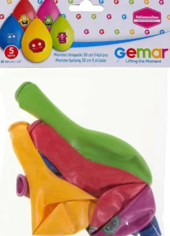 Gemar balloon Monsterit ilmapallo 5kpl