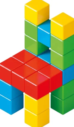 Geomag Magicube Crystal värikkäät magneettiset rakennuspalikat 24 osaa