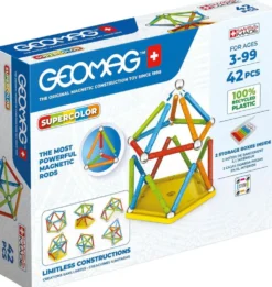 Geomag Supercolor magneettinen rakennussarja 42 osaa