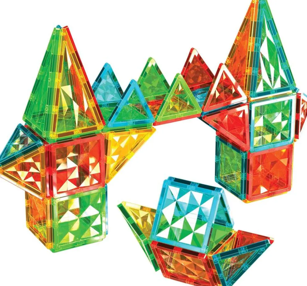 Geomag Tiles Gems Rakennussetti 60 Osaa