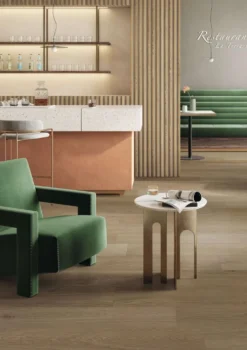 Gerflor vinyylilankku Creation 55 Clic Acoustic Lounge Oak Chestnut 19dB KL33