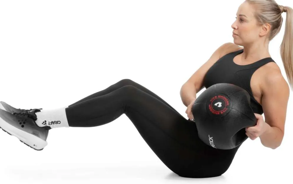 Gymstick kuntopallo kahvoilla