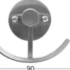 Habo koukku Smile teräs