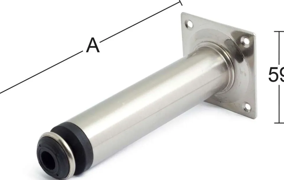 Habo putkijalka 800 Ø30mm mattanikkeli