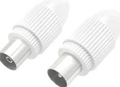 Hama Antenniliittimet, Coax uros - Coax naaras, kierrettävä