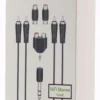 Hama Audioliitäntäsarja RCA, 5-os., 2,5 m