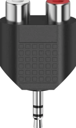 Hama Audiosovite, 1 x 3,5 mm uros - 2 x RCA naaras