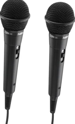 Hama dynaaminen mikrofoni Karaoke, 2 kpl