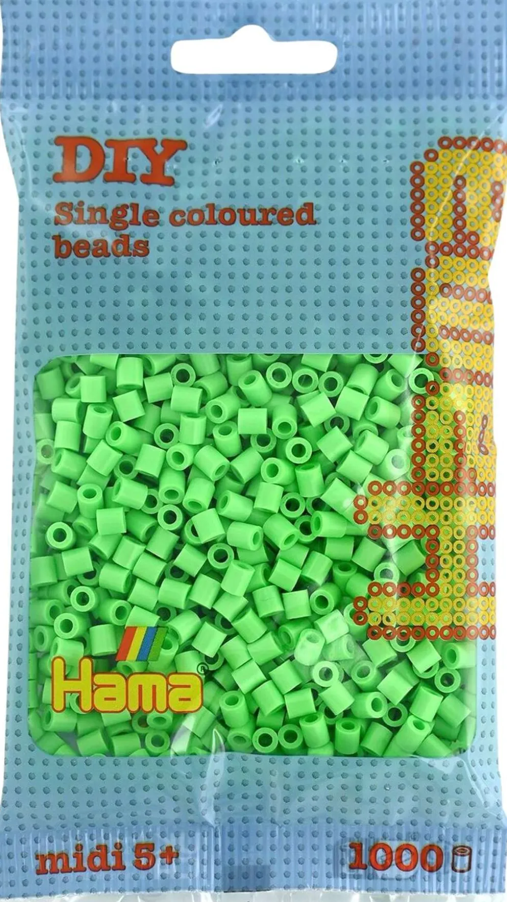 Hama helmet 1000 pastellivihreä