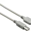 Hama USB-kaapeli, USB-A uros - USB-B uros, USB 2.0, 480 Mbit/s, 1,5 m