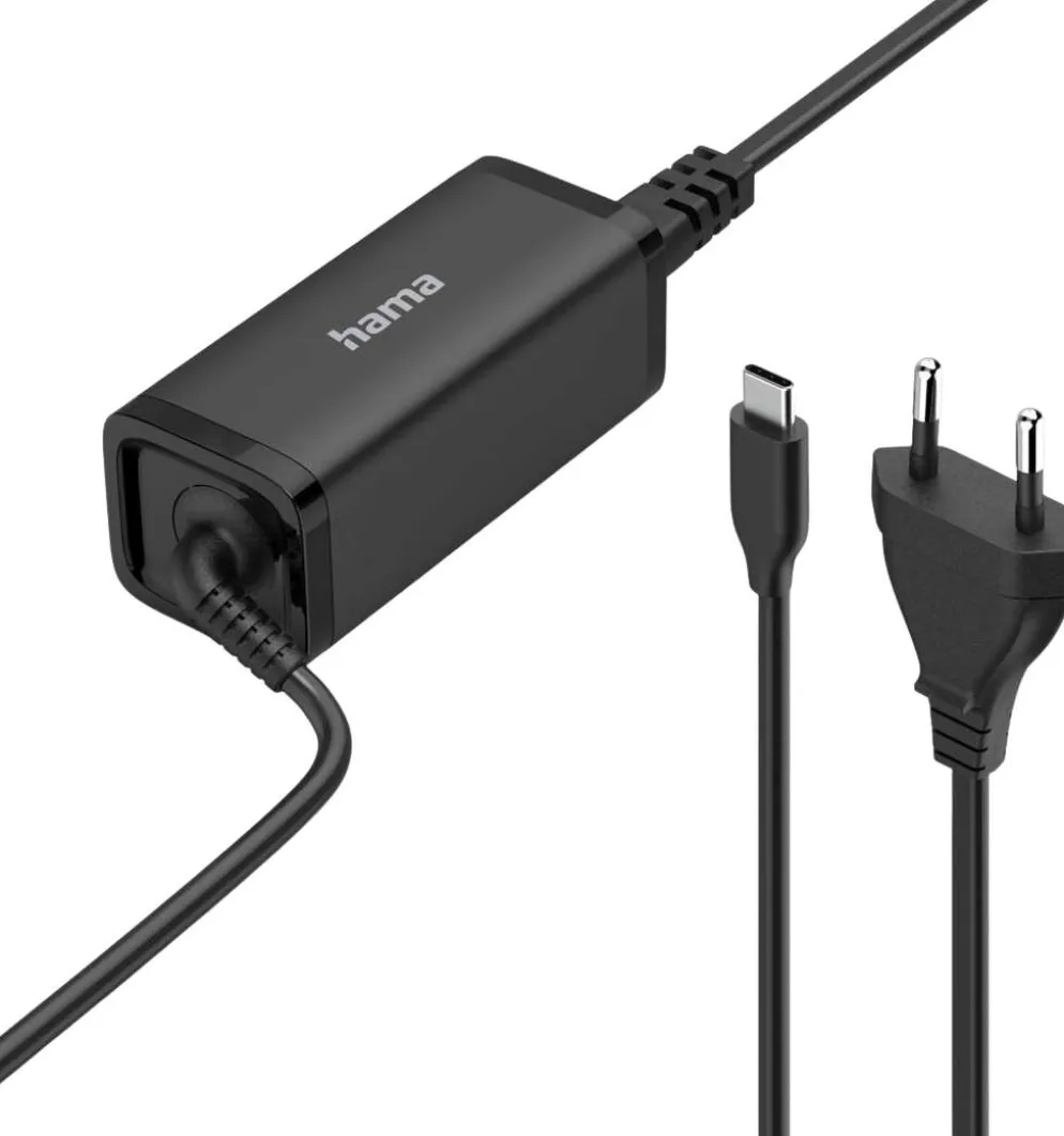 Hama virtalähde USB-C, GaN, Power Delivery, 5-20V/65W