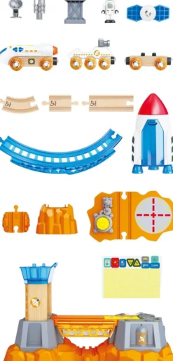 Hape Mars Mission Launch - avaruus junaratasetti