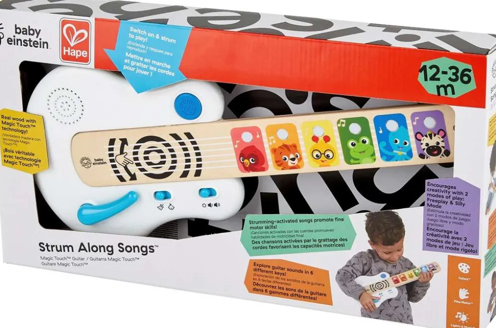 HAPE Taikakitara Baby Einstein, taaperon ensi soitin, ikäsuositus 1+.