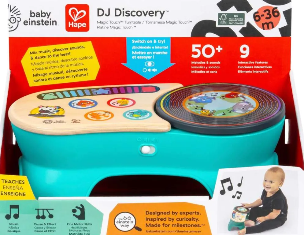 Hape Taikasoitin DJ Mix Baby Einstein