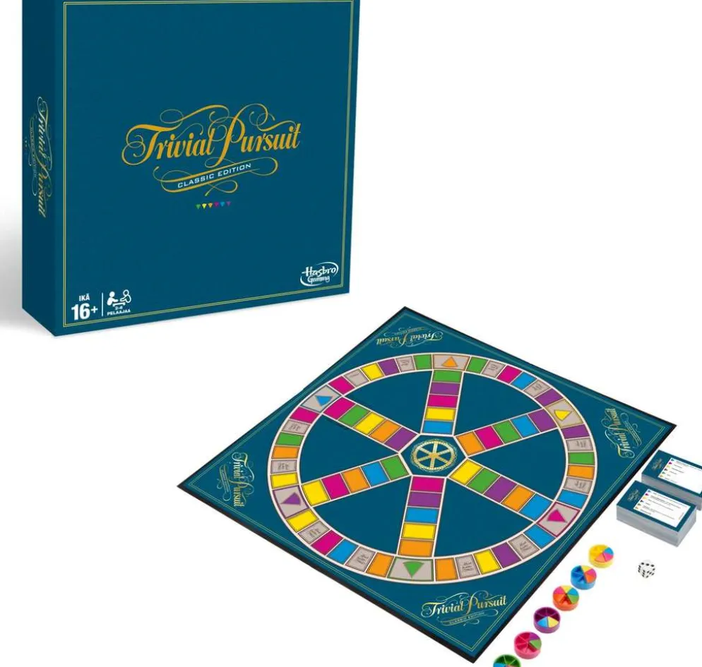 Hasbro Gaming Trivial Pursuit Classic Edition lautapeli