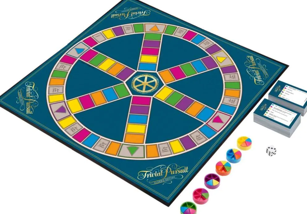 Hasbro Gaming Trivial Pursuit Classic Edition lautapeli