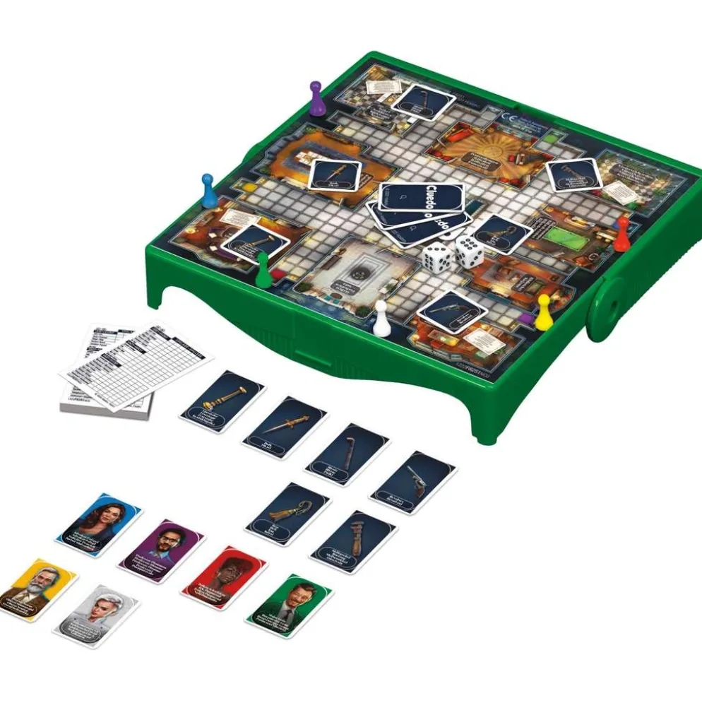 Hasbro Matkapeli Cluedo Grab&Go