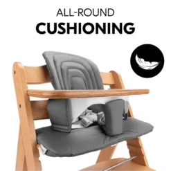 Hauck istuinpehmuste syöttötuoliin Highchair tummanharmaa