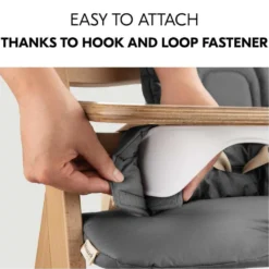 Hauck istuinpehmuste syöttötuoliin Highchair tummanharmaa