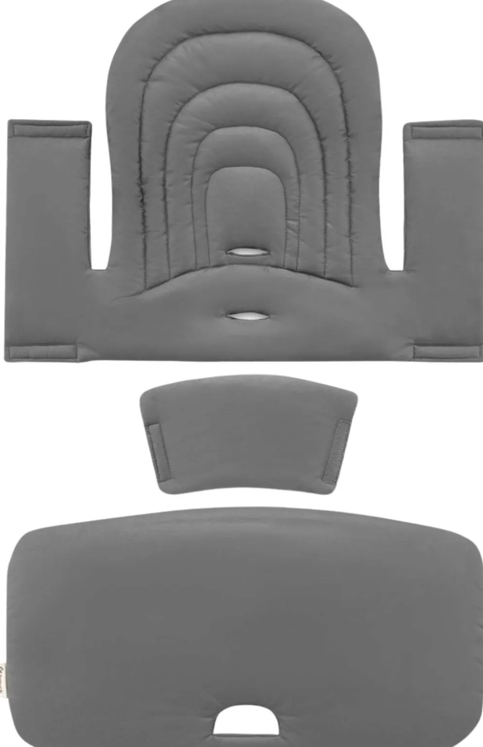 Hauck istuinpehmuste syöttötuoliin Highchair tummanharmaa