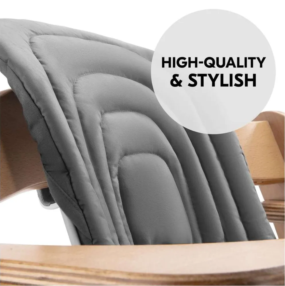 Hauck istuinpehmuste syöttötuoliin Highchair tummanharmaa