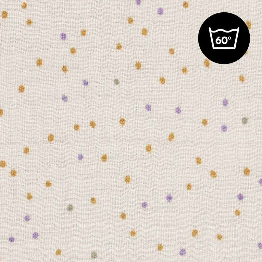 Hauck lakana matkasänkyyn Travel 60x120 cm pistekuvio beige