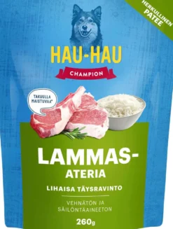 Hau-Hau Champion Lammasateria täysravinto 260 g
