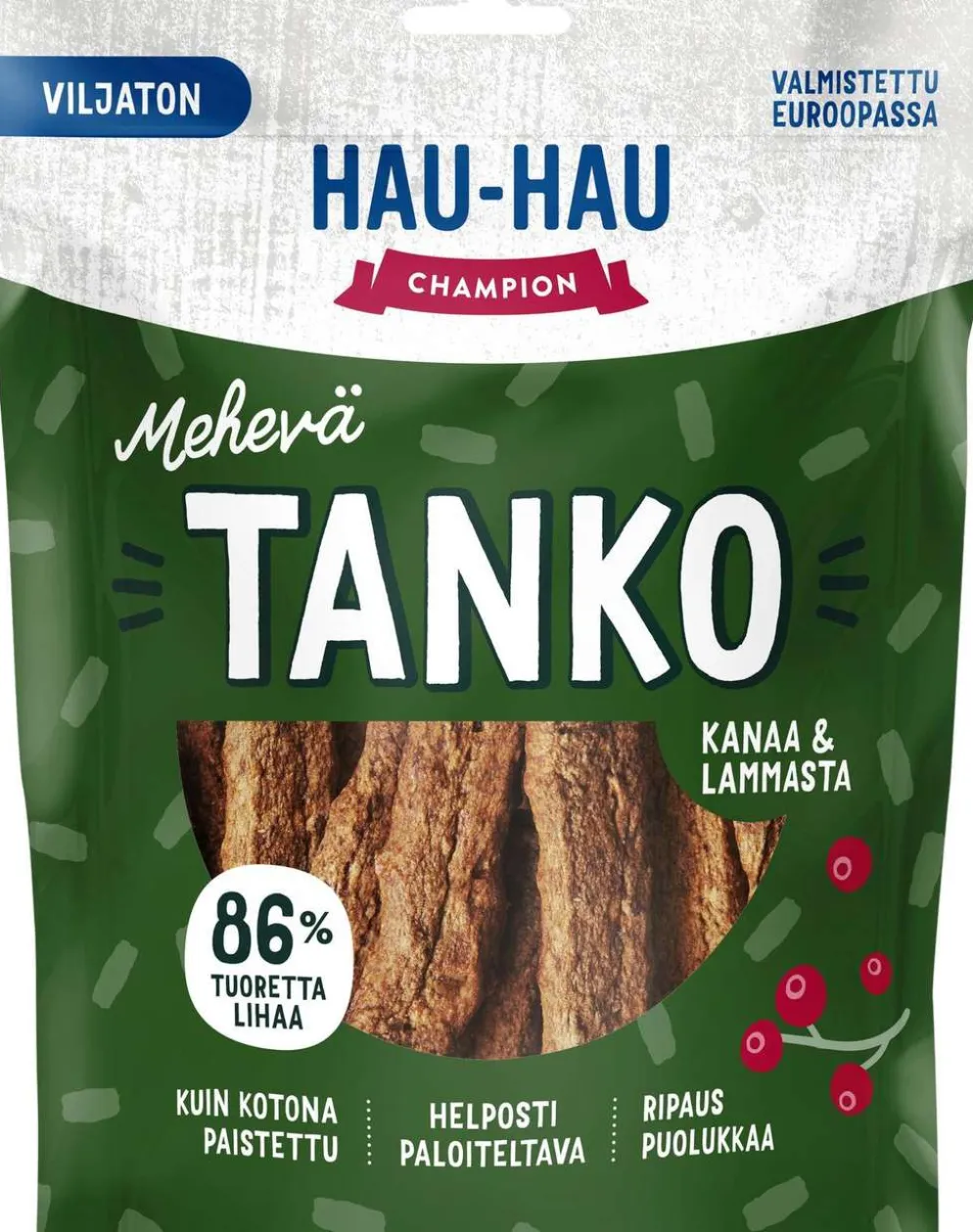 Hau-Hau Champion Mehevä Tanko Kanaa & Lammasta herkku 400 g