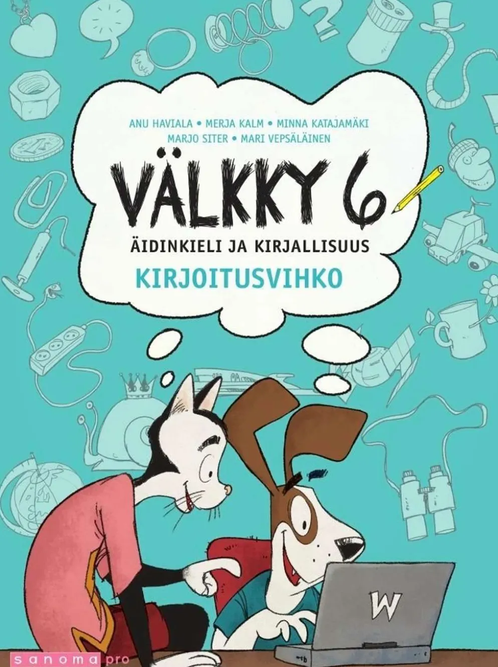 Haviala, Välkky 6 Kirjoitusvihko - Äidinkieli ja kirjallisuus