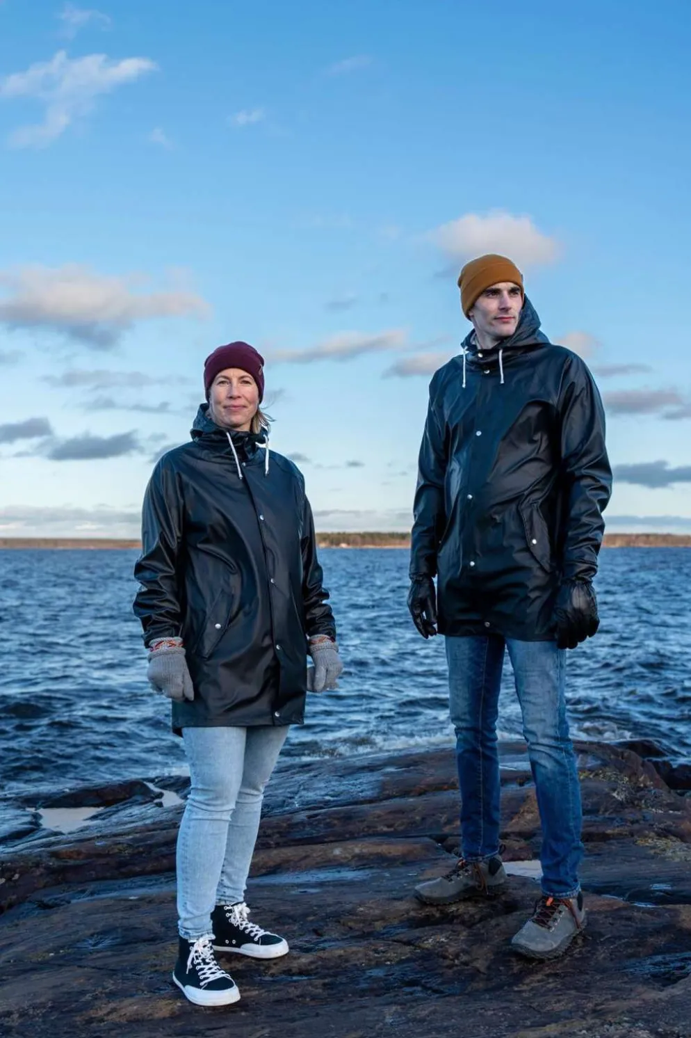 HC Outwear unisex sadetakki Genne