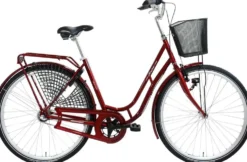 Helkama Ainotar 28" Kaupunkipyörä 3-vaihdetta runko 52 cm punainen