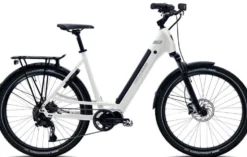 Helkama CX 27,5" Sähköpyörä 10-vaihdetta runko 54 cm helmiäisenvalkoinen