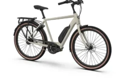 Helkama e-Oiva 27,5" Kaupunkisähköpyörä 5-vaihdetta runko 60 cm valkosavi