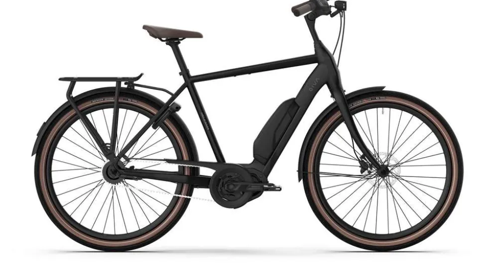 Helkama e-Oiva 27,5" Kaupunkisähköpyörä 5-vaihdetta runko 60 cm musta